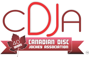 Fier membre de l'Association Canadienne des Disc-Jockeys (Canadian Disc Jockey Association)