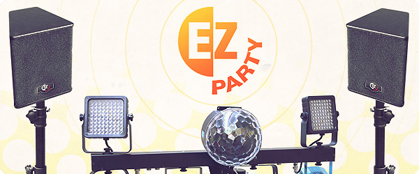 Soyez votre propre DJ et éclairagiste avec EZ Party!